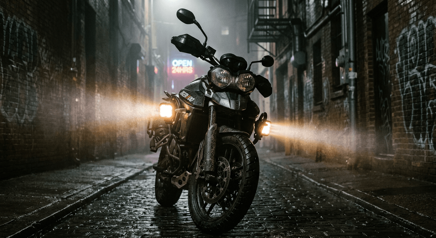 Best Motorcycle Auxiliary Lights For Delivery Riders: Improve Visibility And Safety Night Riding